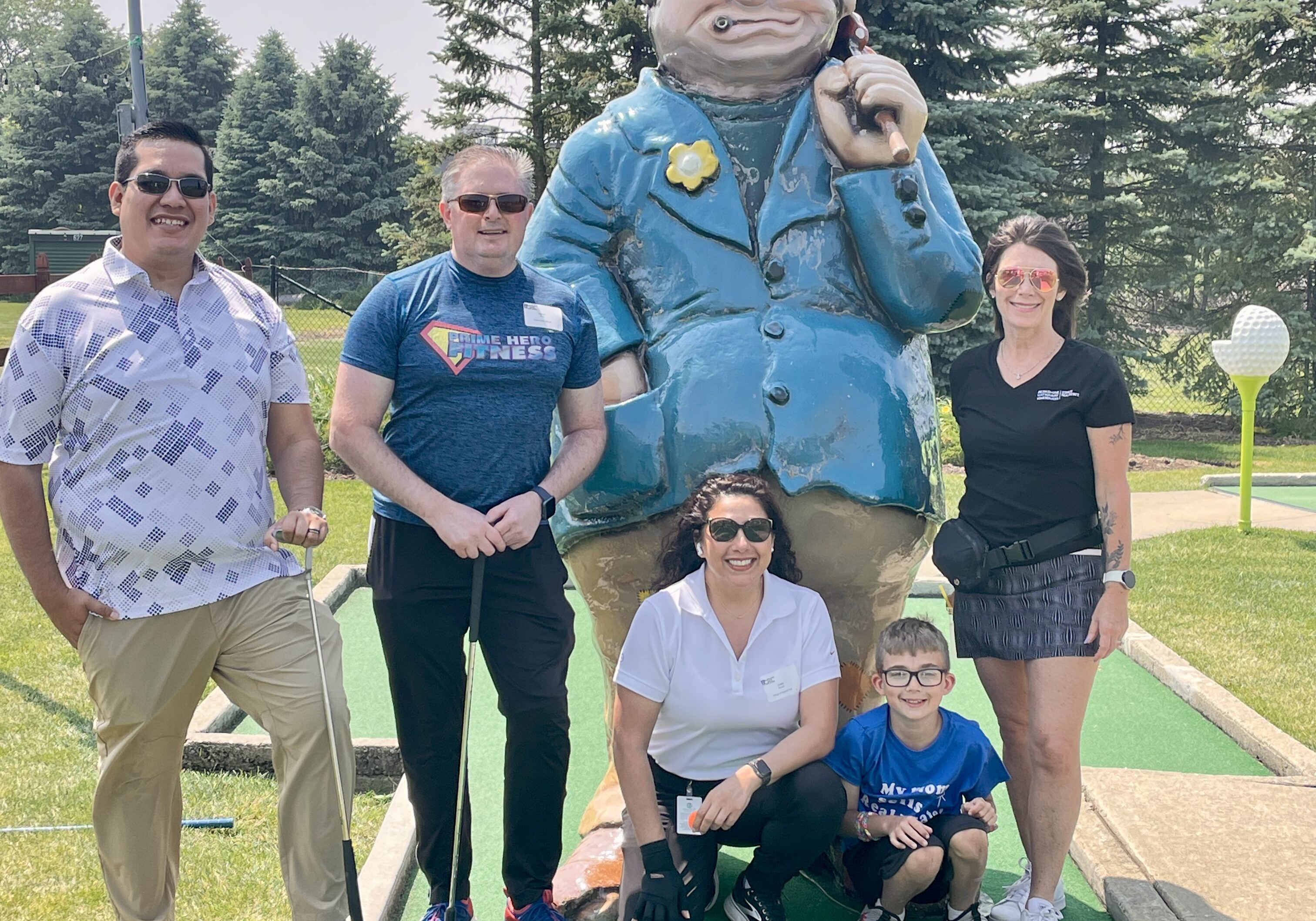 WIB Mini Golf with Bloomingdale Chamber